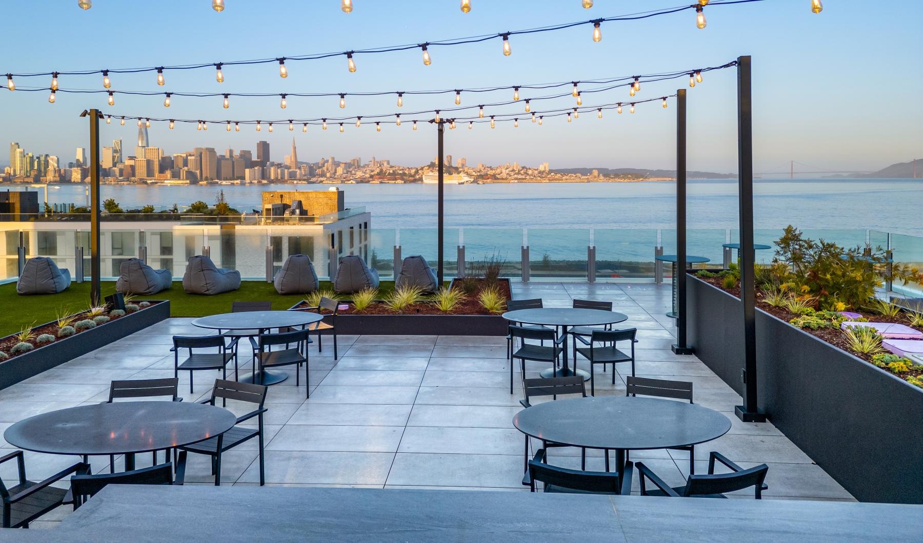 Find your perfect fit at Hawkins tables and chairs on a patio