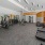 a gym with weights